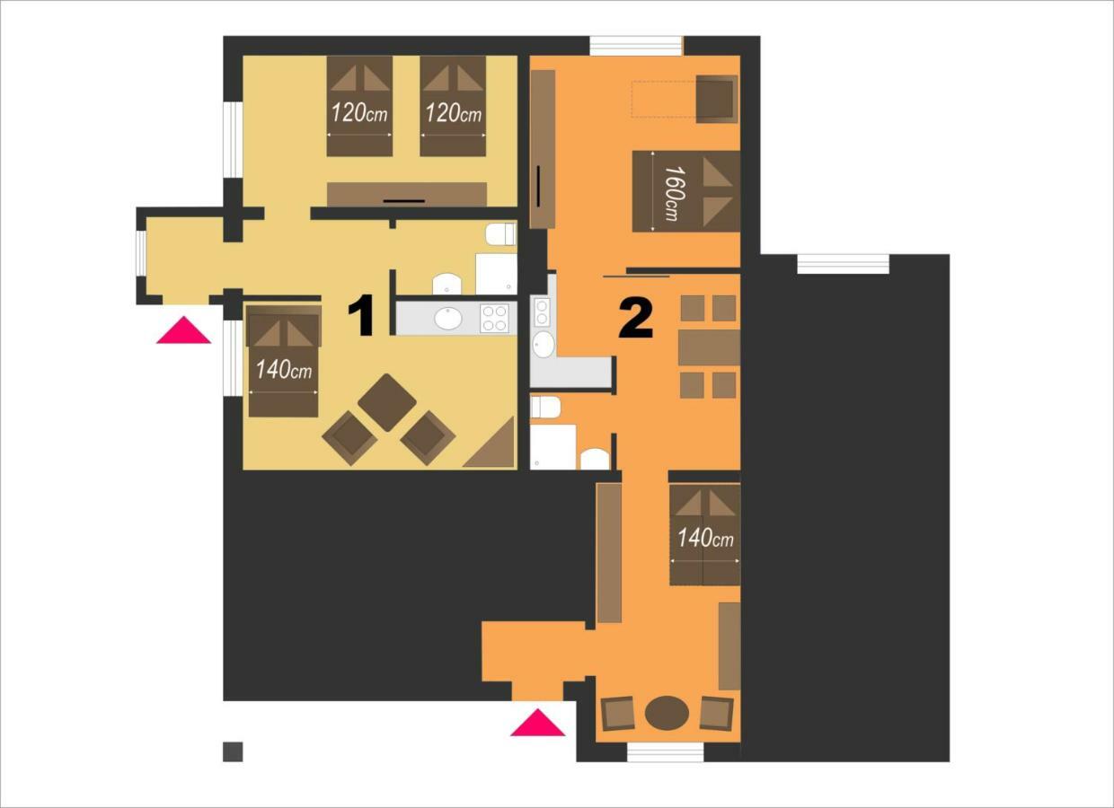 Apartamenty Jja Krynica-Zdrój Exteriör bild